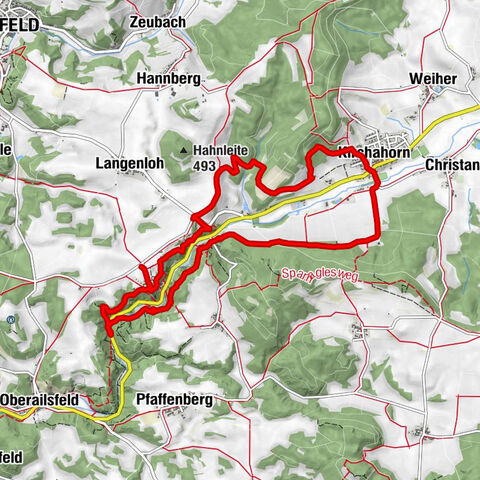 Ahorntal Burg Rabenstein