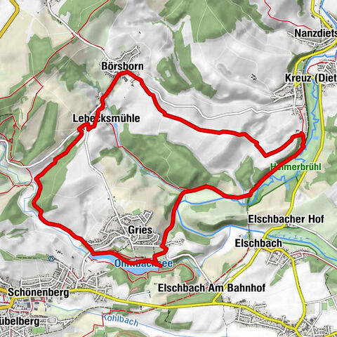 Börsborn - Von-der-Leyen-Weg