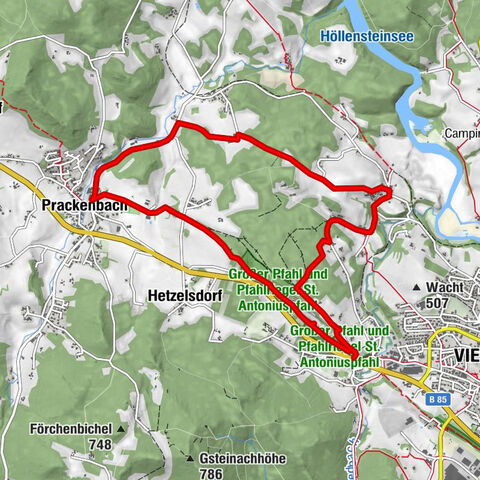 Großer Pfahl - Rundweg Nr. 4