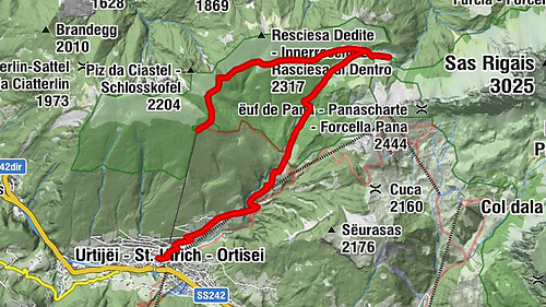 Der Raschötzer Höhenweg