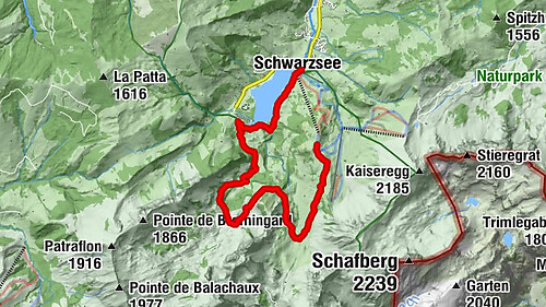 Riggisalp-Brecca-Schwarzsee Gypsera