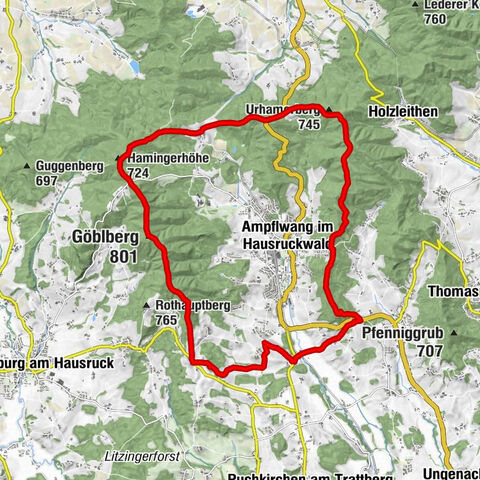 Ampflwanger Höhenrundweg „100er“