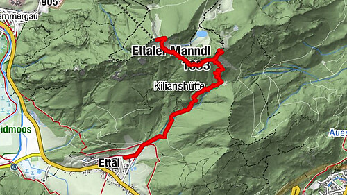 Laber - Ettaler Mandl