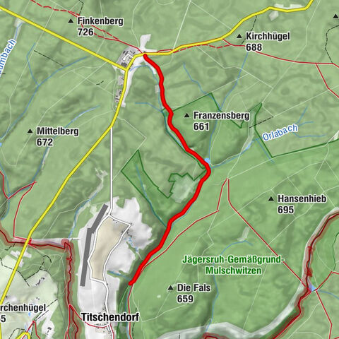 Nature trail Jägersruh - Rodacherbrunn