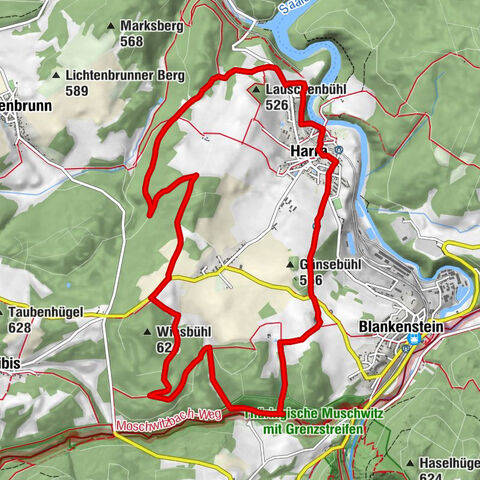 Circular hike - Harcher Leingstamauser Route - Harra